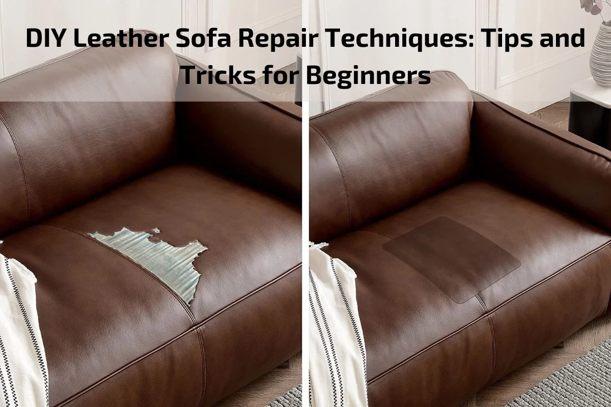 Repaired Leather Sofas